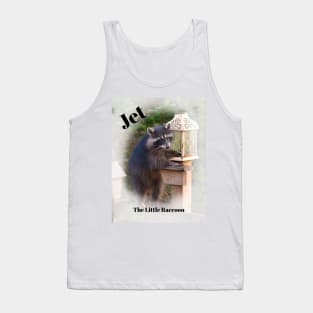 Jet, The Little Raccoon Tank Top